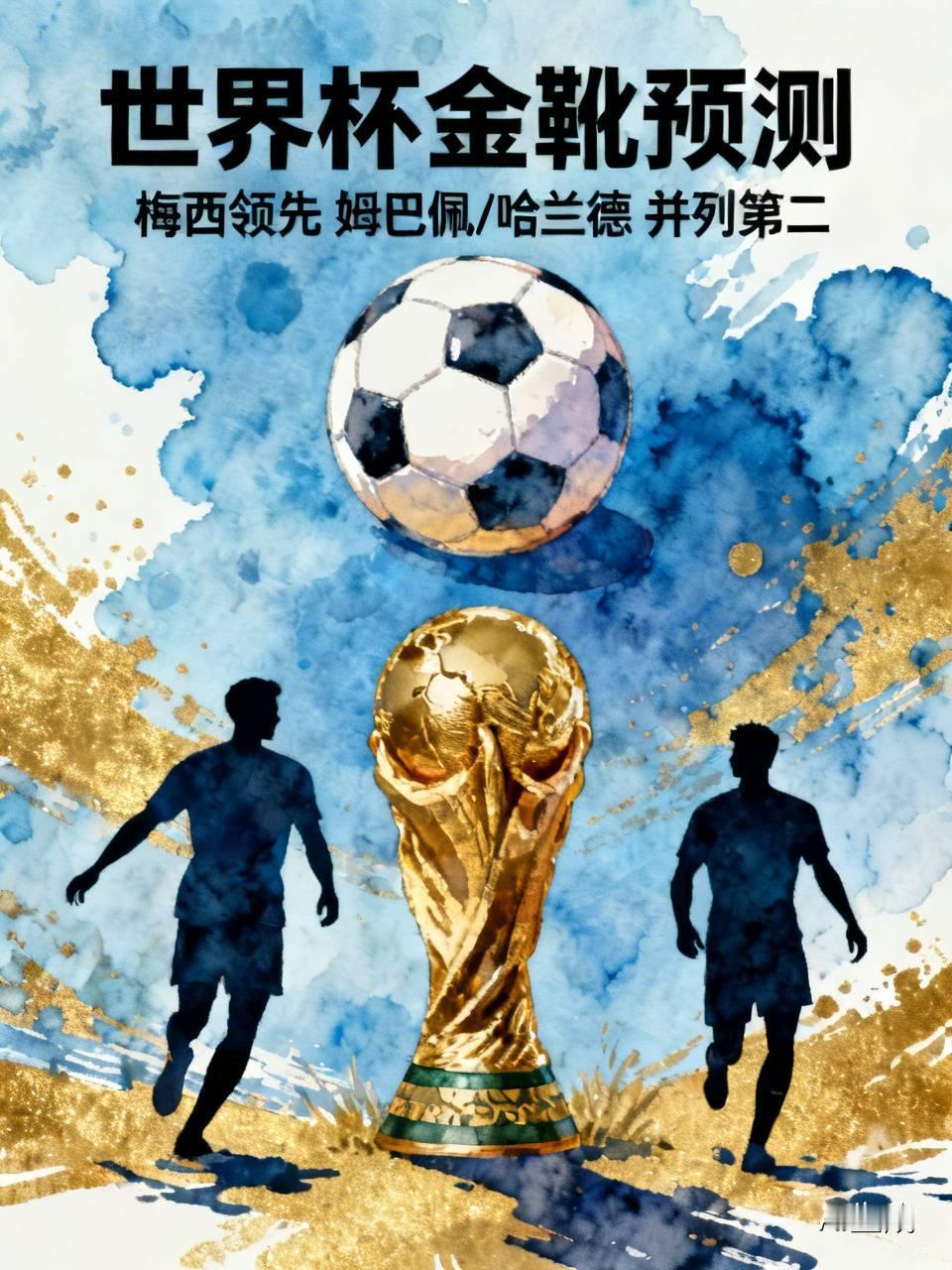 简单总结：只有梅西还有决赛追加进球的可能，金靴主动权完全在他手中；姆巴佩还有一场