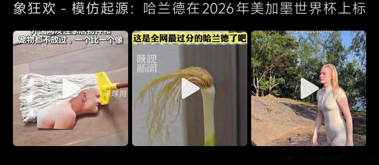 笑不活了，现在的互联网真是没我不行。🥬听说哈兰德模仿大赛已经挤爆了？我本来想上