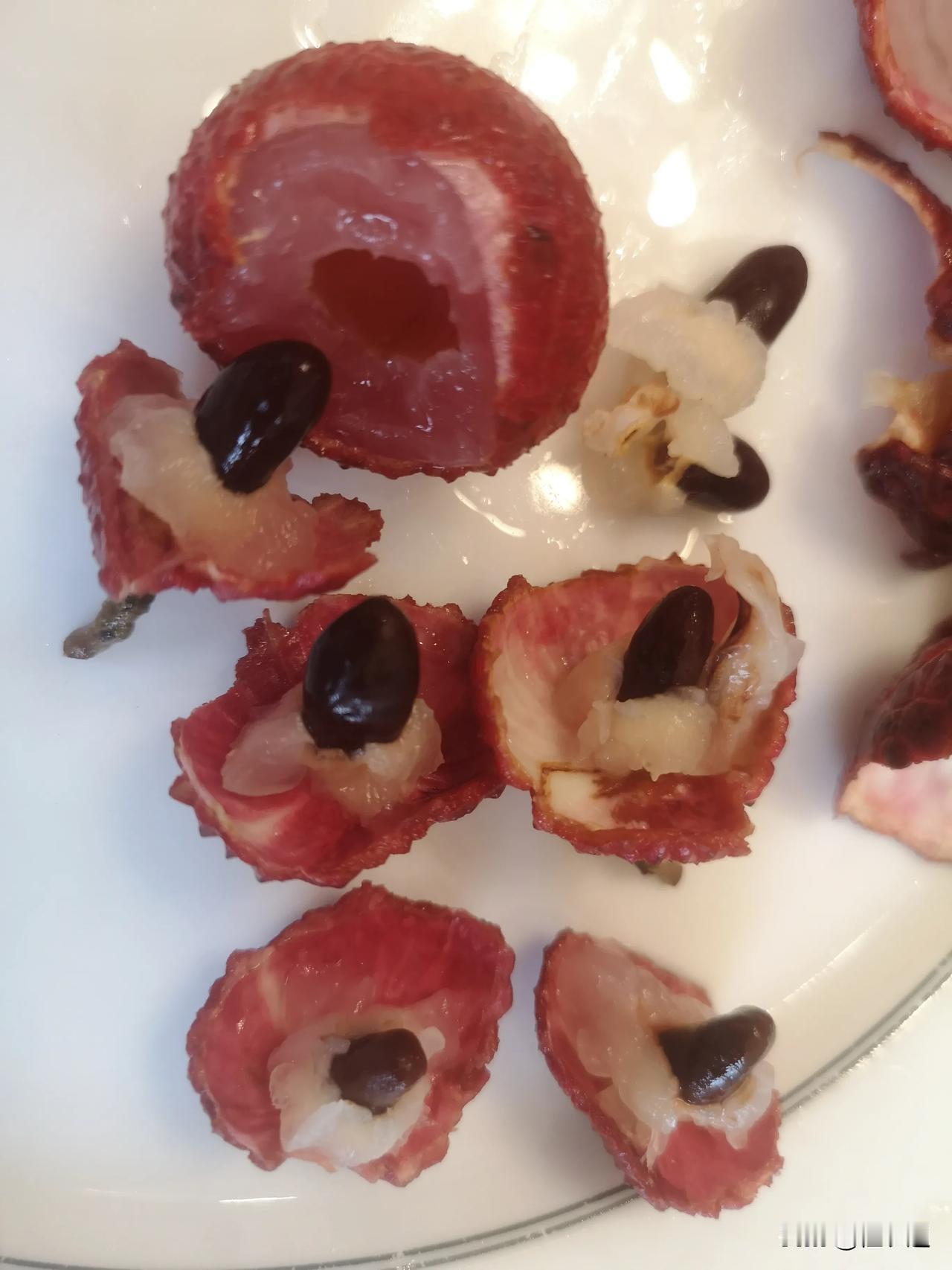 【真正的江口荔是这样的】广西梧州藤县，作为江口荔的原产地，出产的“江口荔”荔枝果