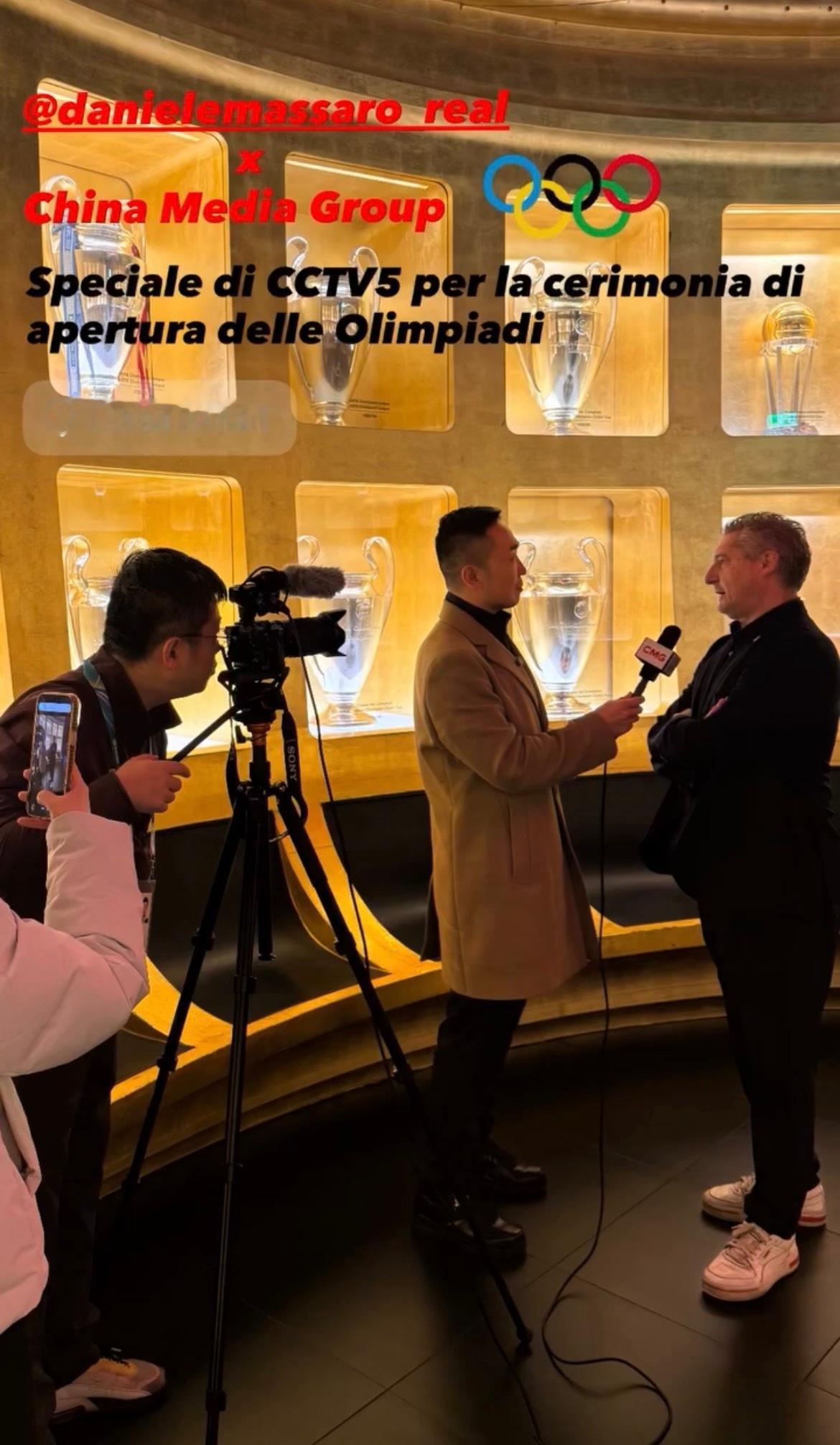 【👉】 冬奥会 🇨🇳 中央广播电视总台 x 马萨罗🇮🇹.❤️🖤sem