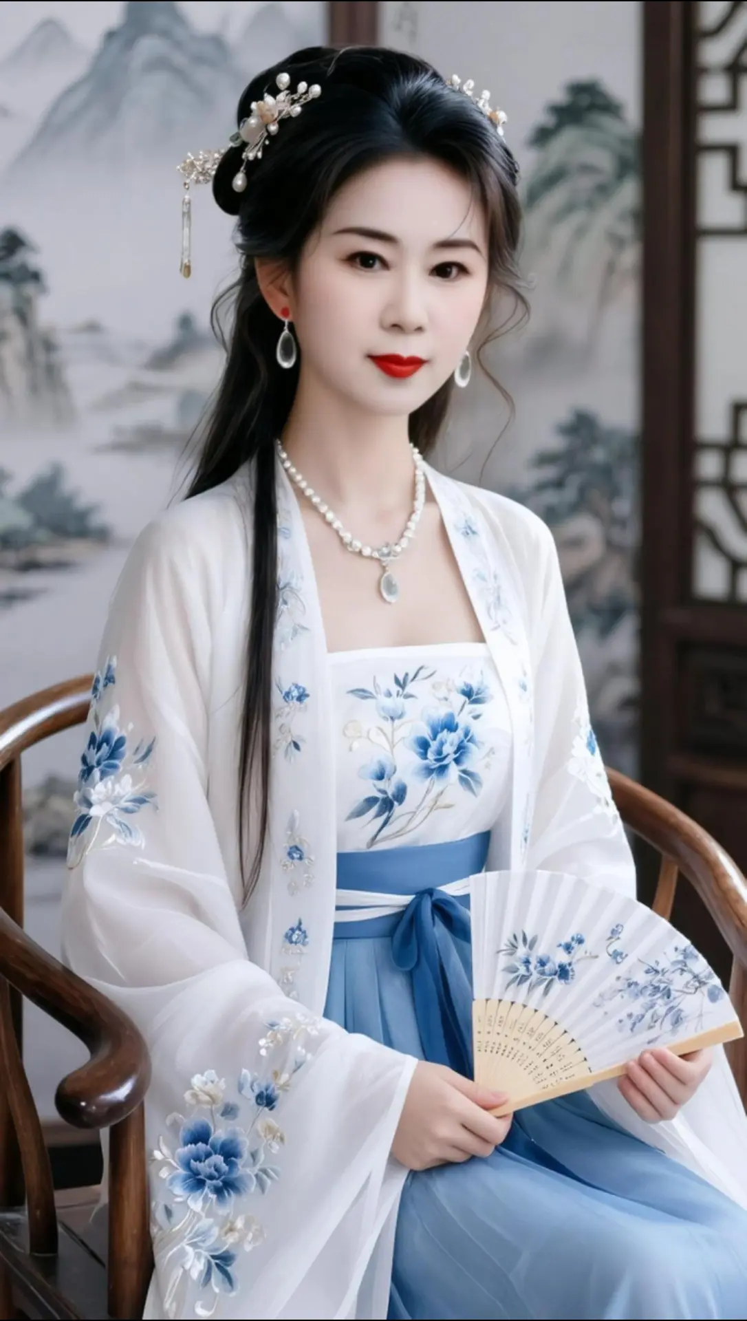 AI青花瓷写真 随变ai随便玩