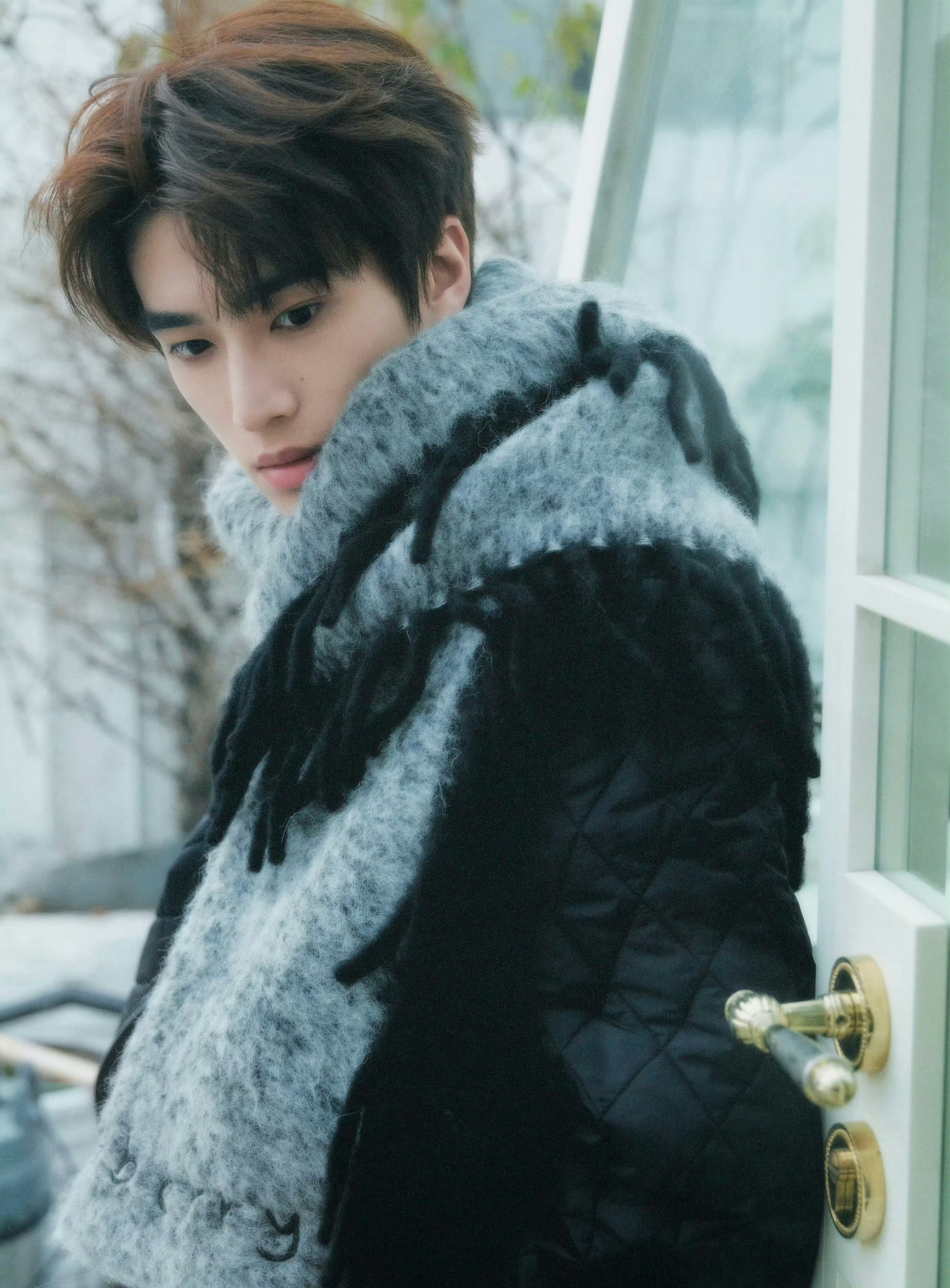 张康乐 × BURBERRY ❄️🧣 📸 风格大赏