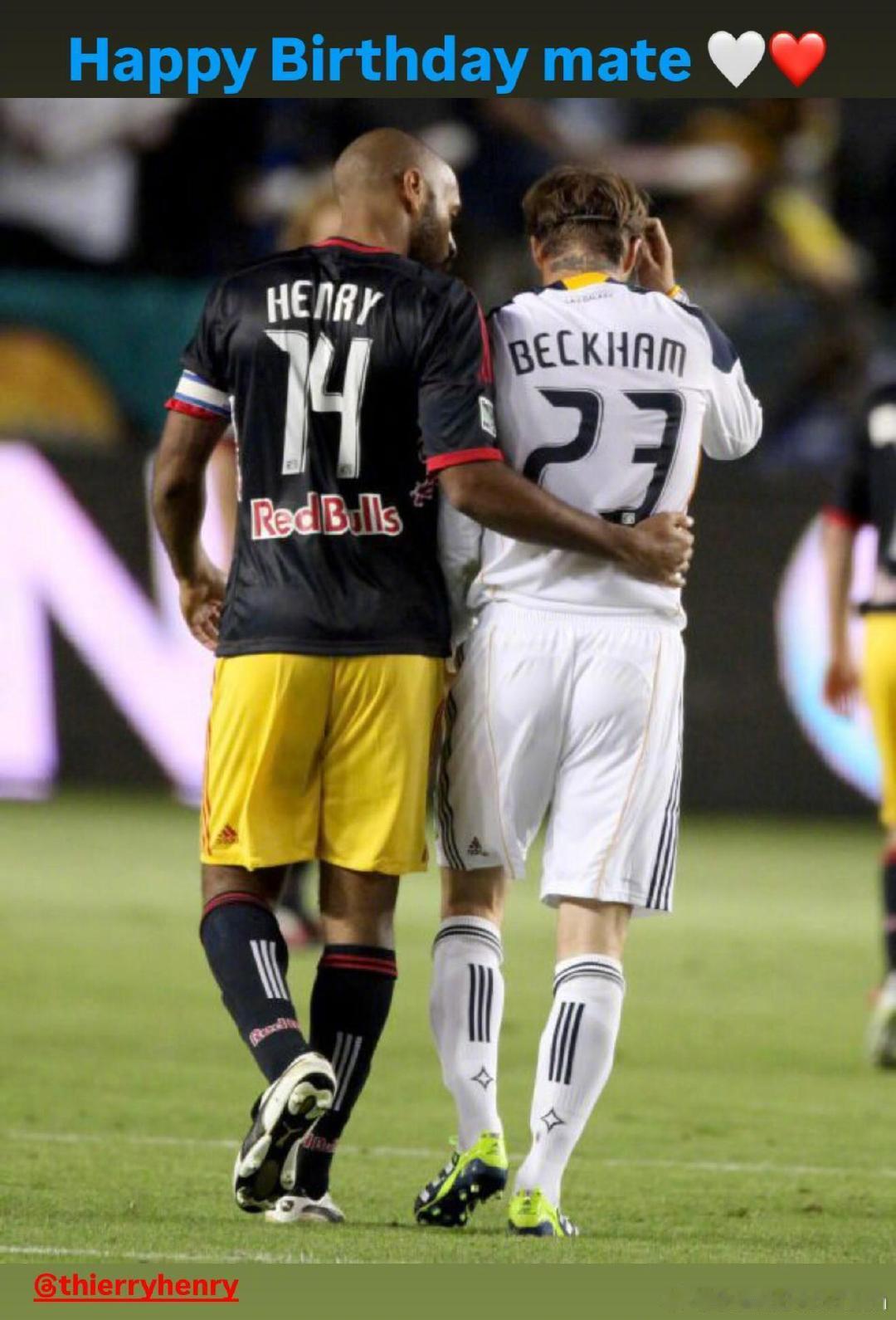 Happy Birthday mate 🤍❤thierryhenry生日快乐，