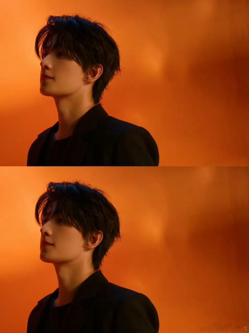 杨洋清冷侧颜线条杨洋碎发杨洋自带疏离温柔的清冷气质，流畅利落的侧颜线条格外优越，