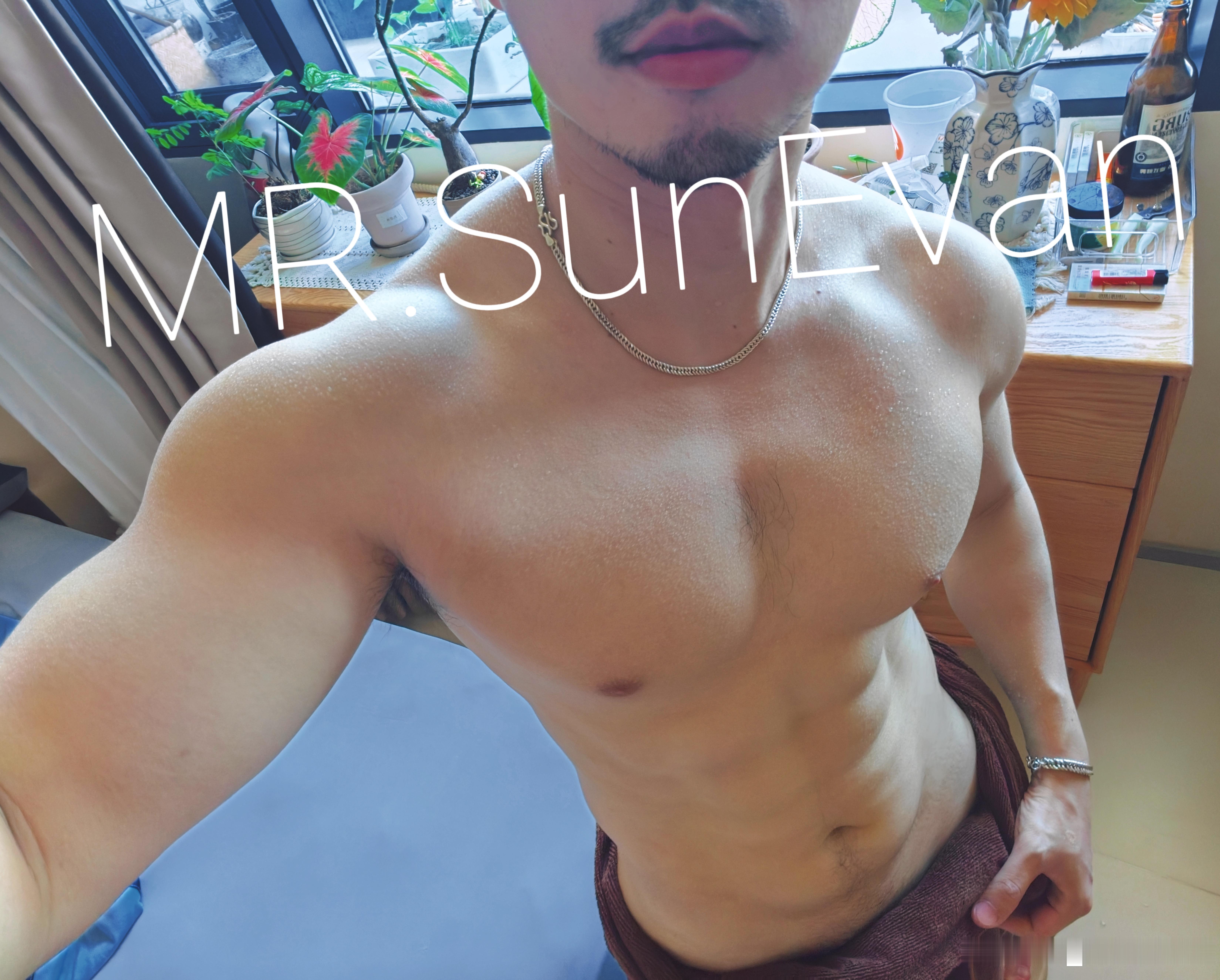 刚洗完又一身汗
