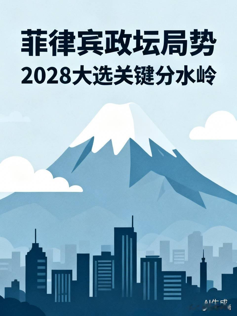 菲律宾两大豪门缠斗短期难平息，莎拉弹劾案持续拉扯政坛。2028大选将成关键分水岭