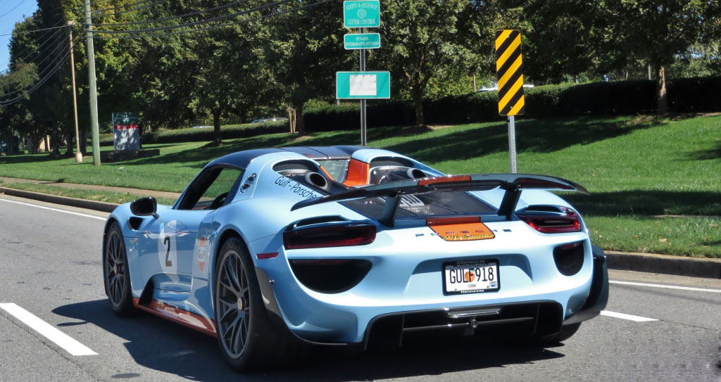 保时捷918 Spyder Weissach Package 