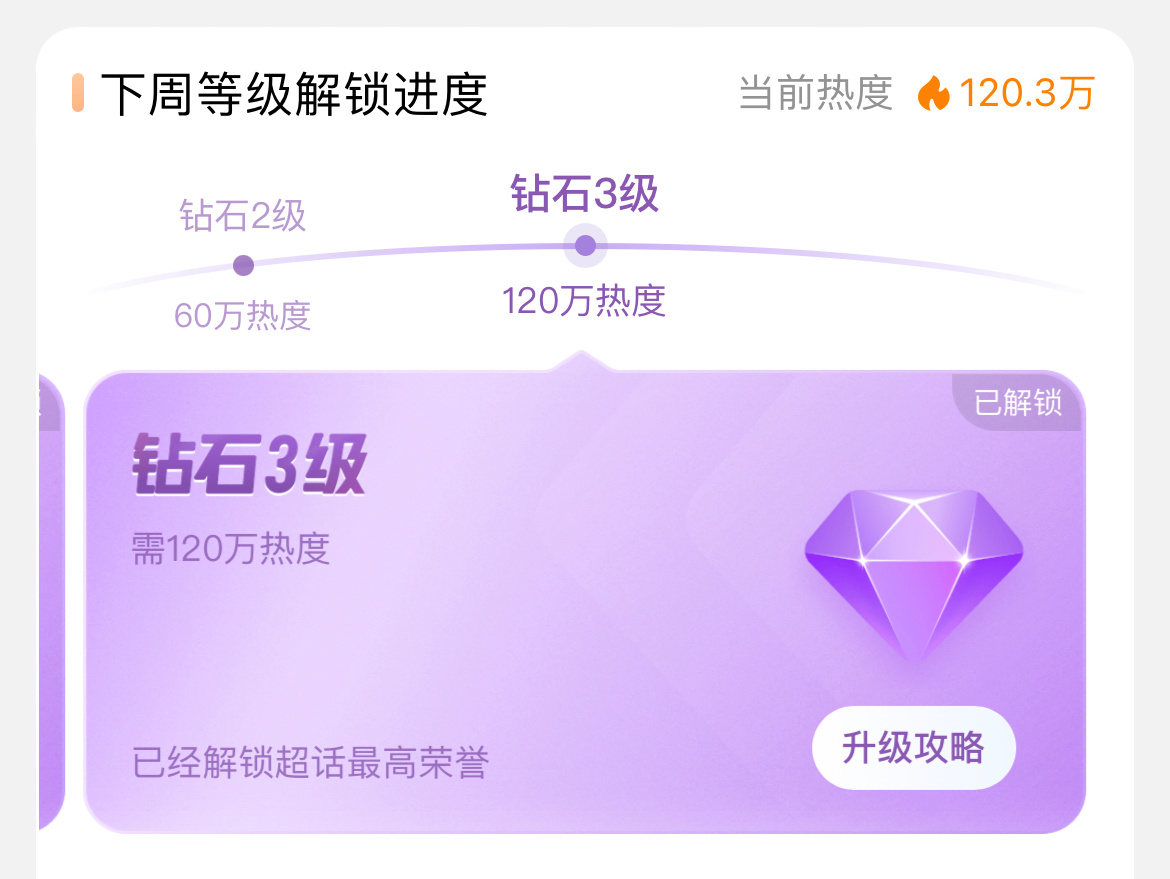 橹穆超话四登钻三 橹穆超话首个且唯一CP超话四次达成钻三💎 