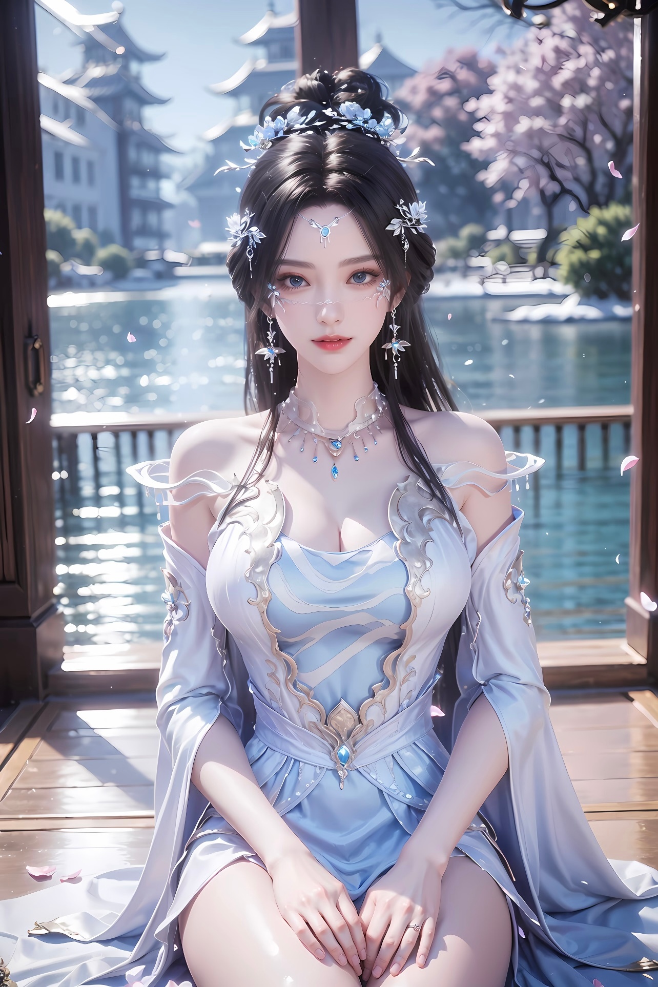 遮天  安妙依【精致美图】安仙子绝对算是叶凡的知己！国产动漫 ​​​