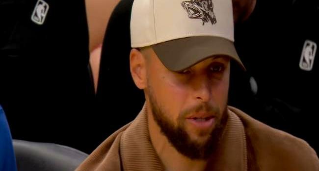 库里死死盯着大通中心的计分板，眼角肌肉剧烈抽动。129比101，你要是坐在替补席