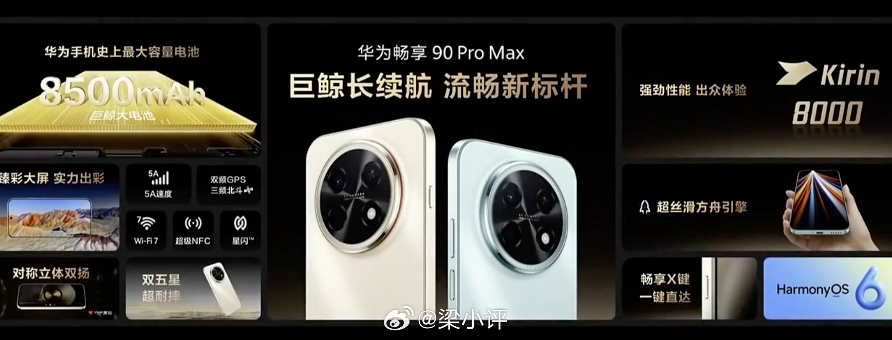 华为Mate80 Pro Max（麒麟9030 Pro）16+512GB 849