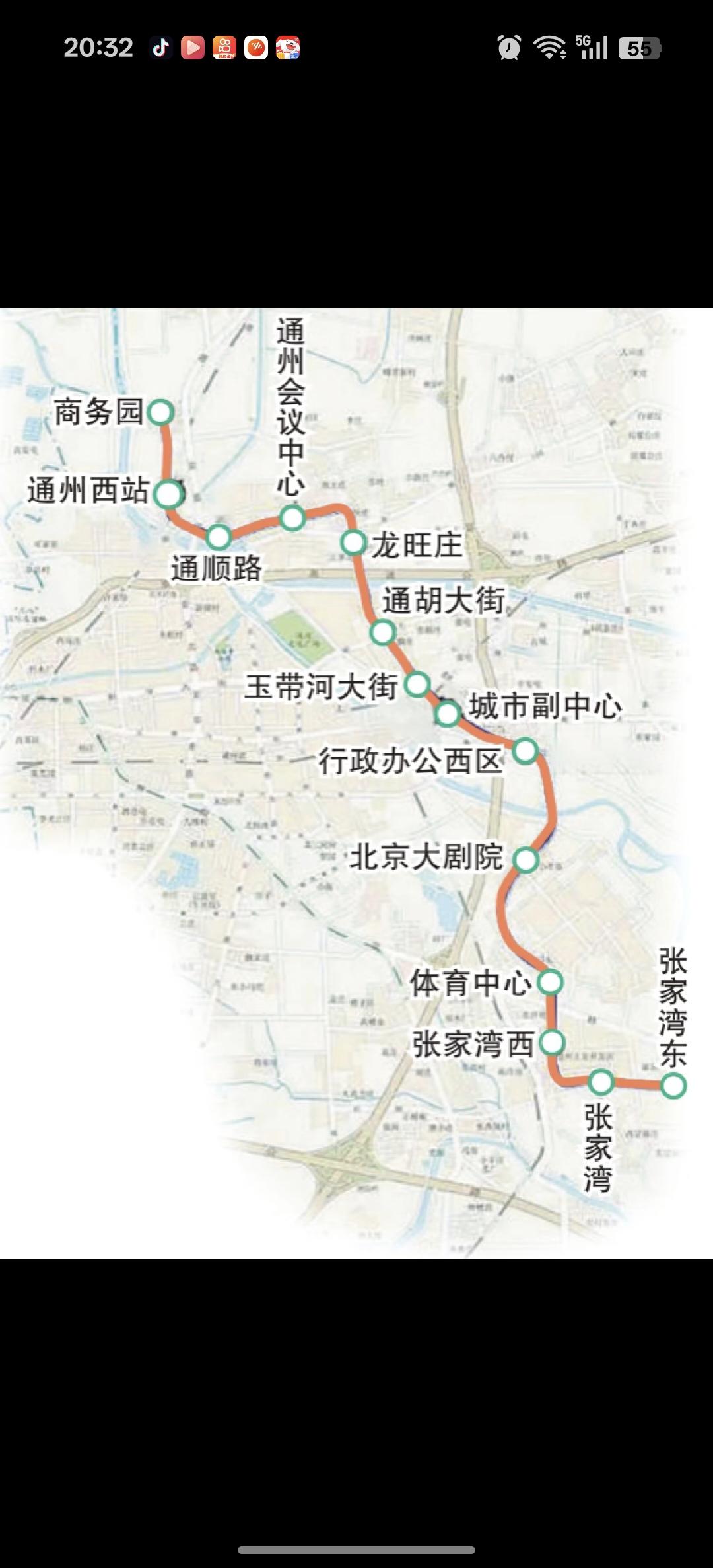 北京地铁M101线来了，14站贯穿通州核心区域！

M101号线是北京城市副中心