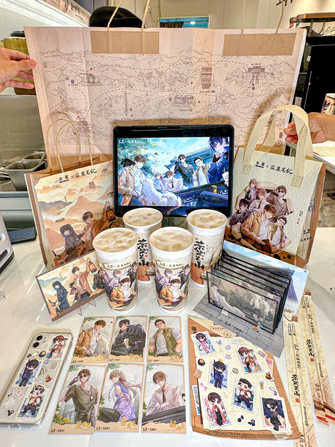 奔走相告！！古茗盗墓笔记是真仙品啊。。。