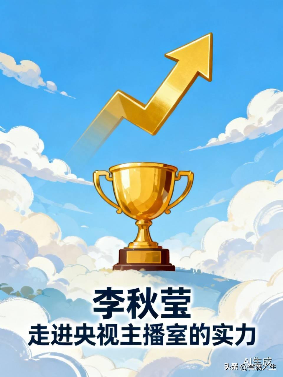 在人才济济的央视舞台，竞争宛如千军万马过独木桥。李秋莹日常想必下了不少苦功夫，从