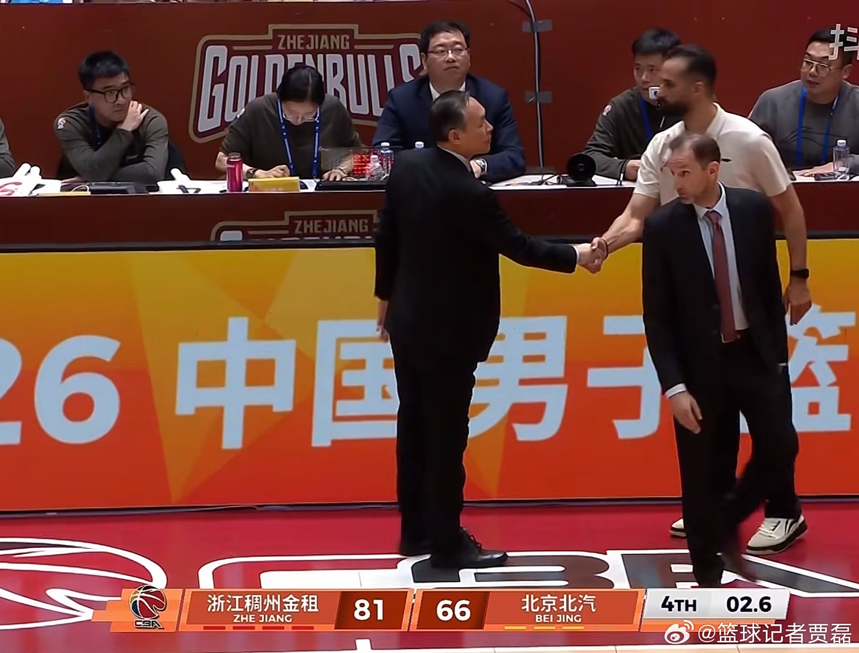 赵睿缺阵，陈盈骏被罚下，杰曼15投4中，麦基5失误，北京全场只得了66分…… 