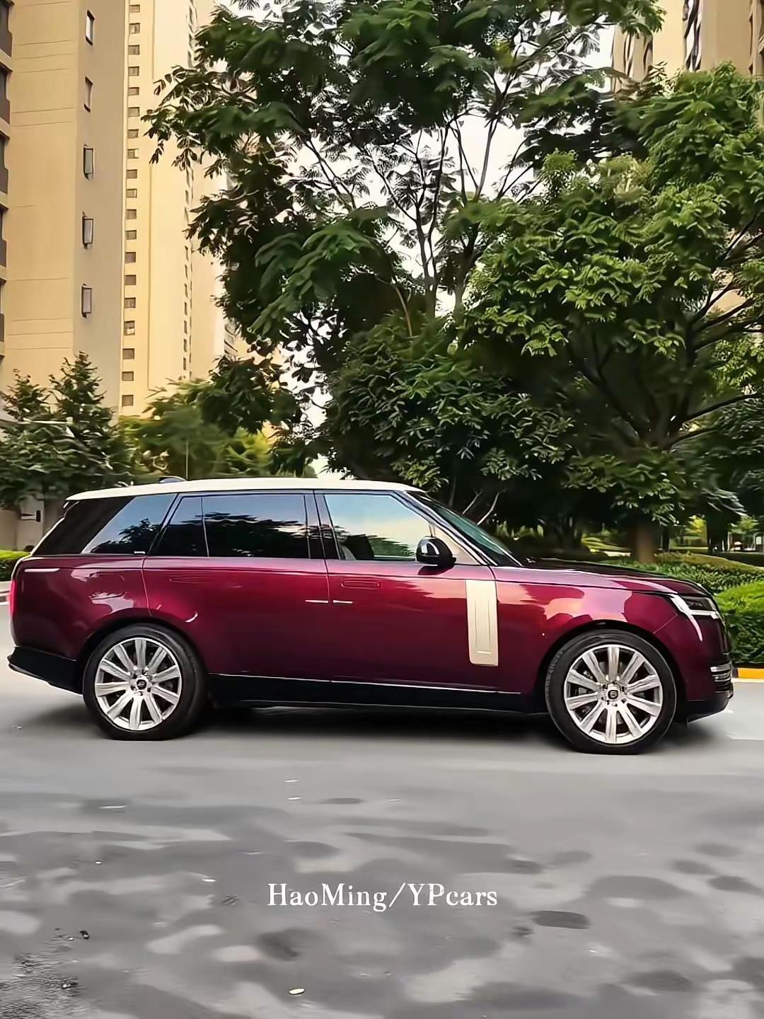 它不是炫耀，是奋斗路上给自己的答案，愿你不负努力，得偿所愿。街拍豪车 揽胜 汽车