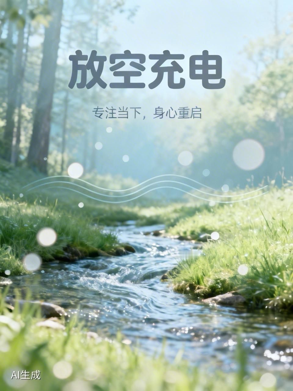 这位医生说得十分在理，放空自我，实则是为身心“快速充电”的最简途径。
许多人疲惫