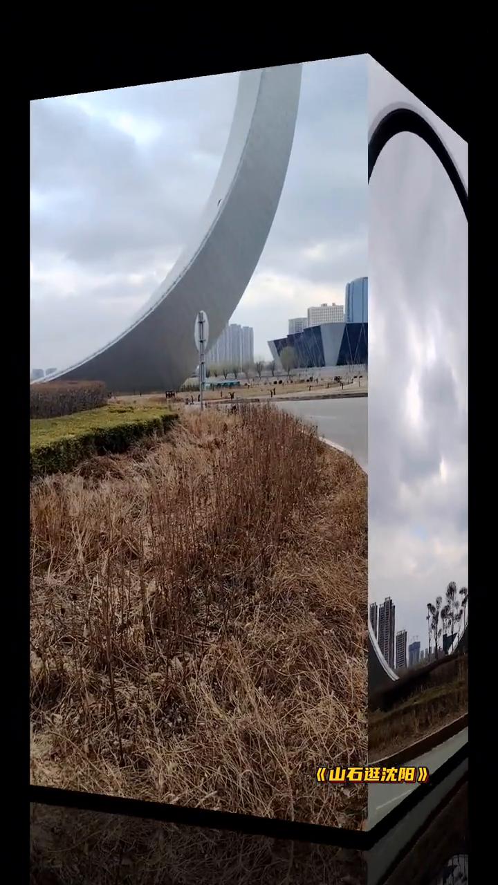 生命之环。
山石逛沈阳。
大家好，我现在的位置是在沈抚新区，进入我镜头的就是辽宁