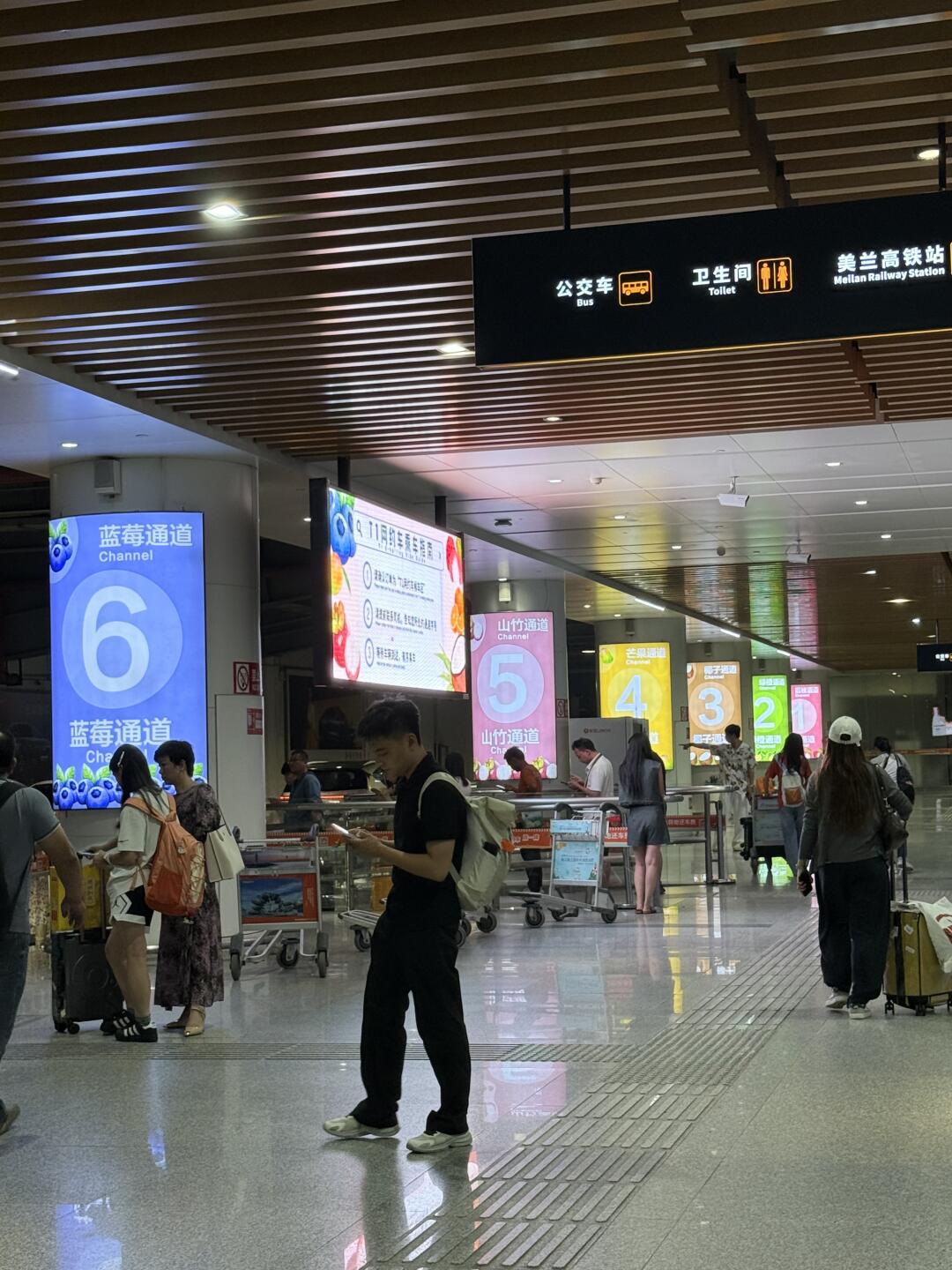 海口美兰机场网约车上车点设置得很特别