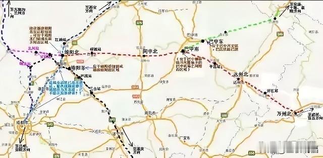 绵巴高铁构想非常有创意，不仅可以接入川青铁路，还可以打造川内二哥的交通枢纽格局，