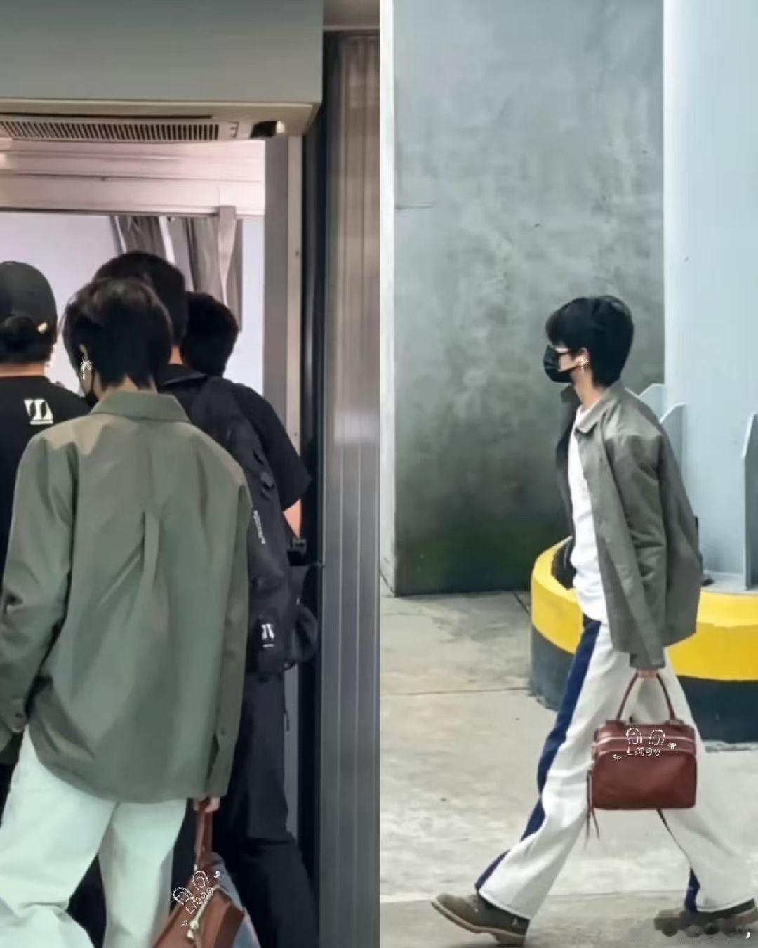 穆祉丞出发澳门前往TF运动会穆祉丞出发澳门前往TF家族运动会路透来了穆祉丞TF家