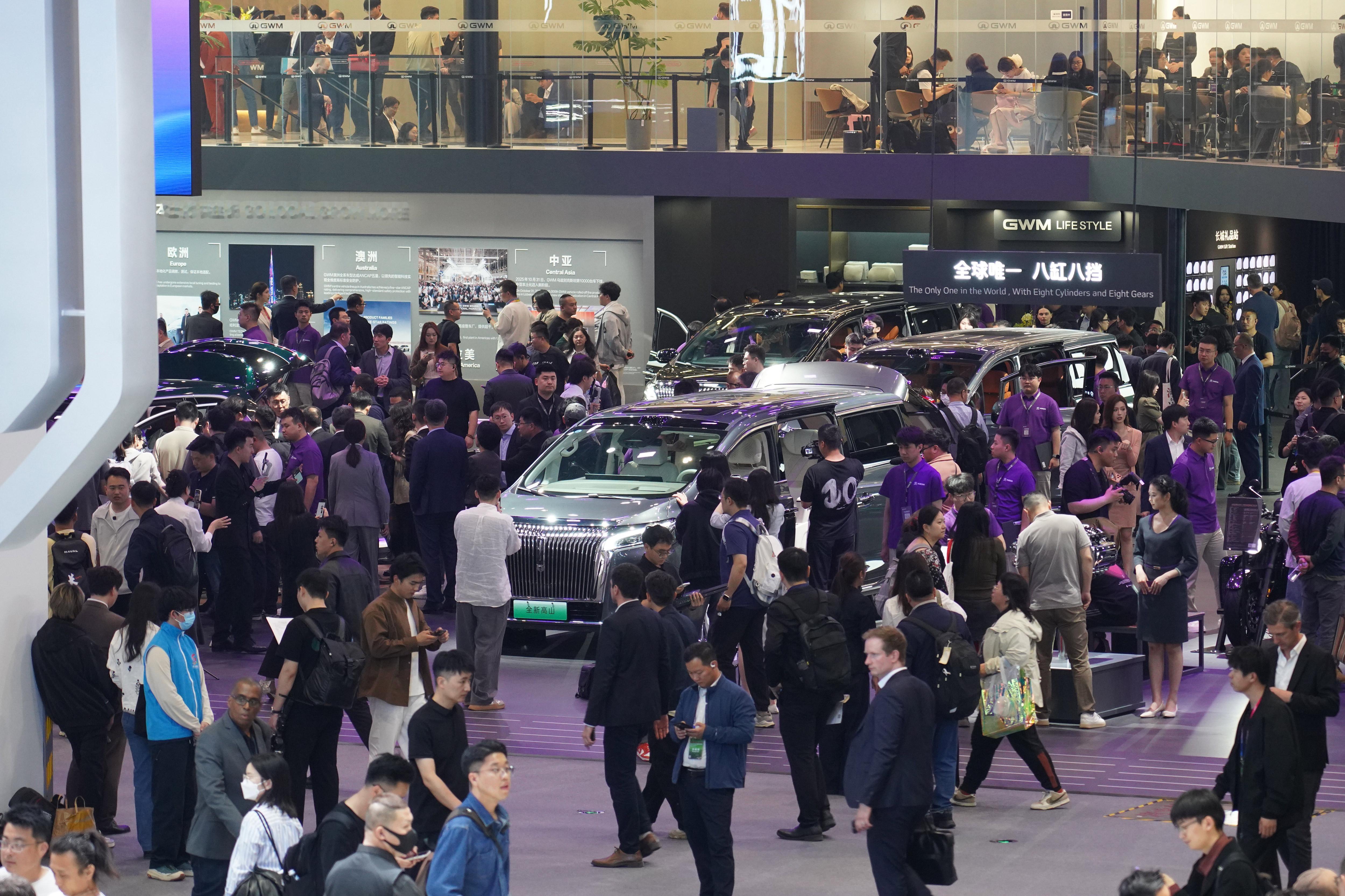 北京车展最火的MPV厉害啊！北京车展最火的MPV还得是魏牌高山！这已经连续7个月