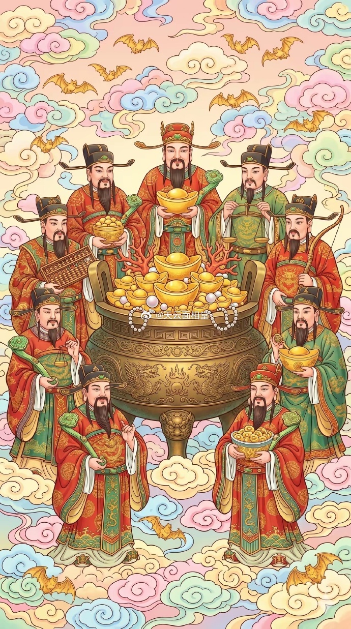 九财神坐镇，接住全年八方财运！这是玄学