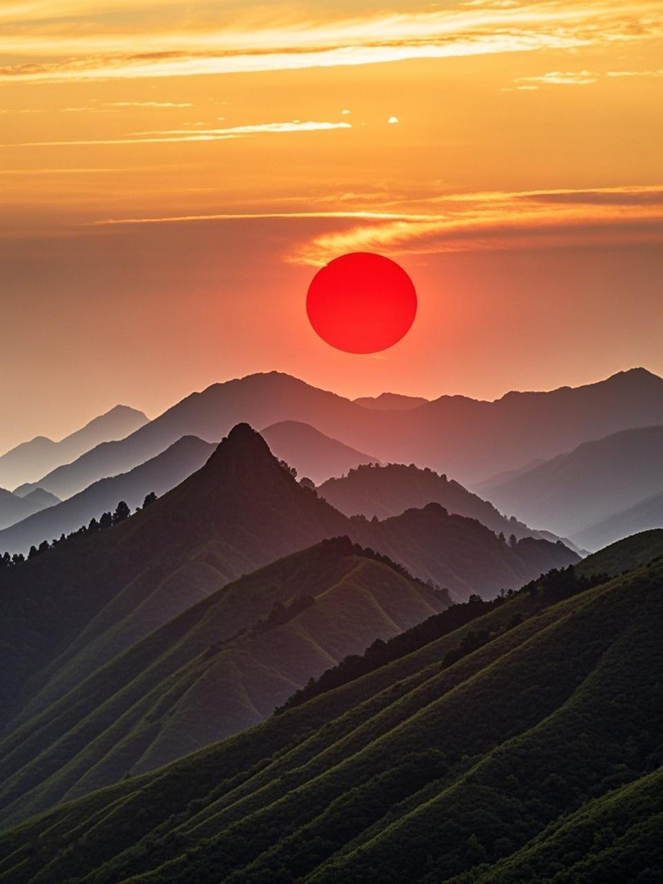 上联：月落西山大地暗；请接下联日出东山天下明