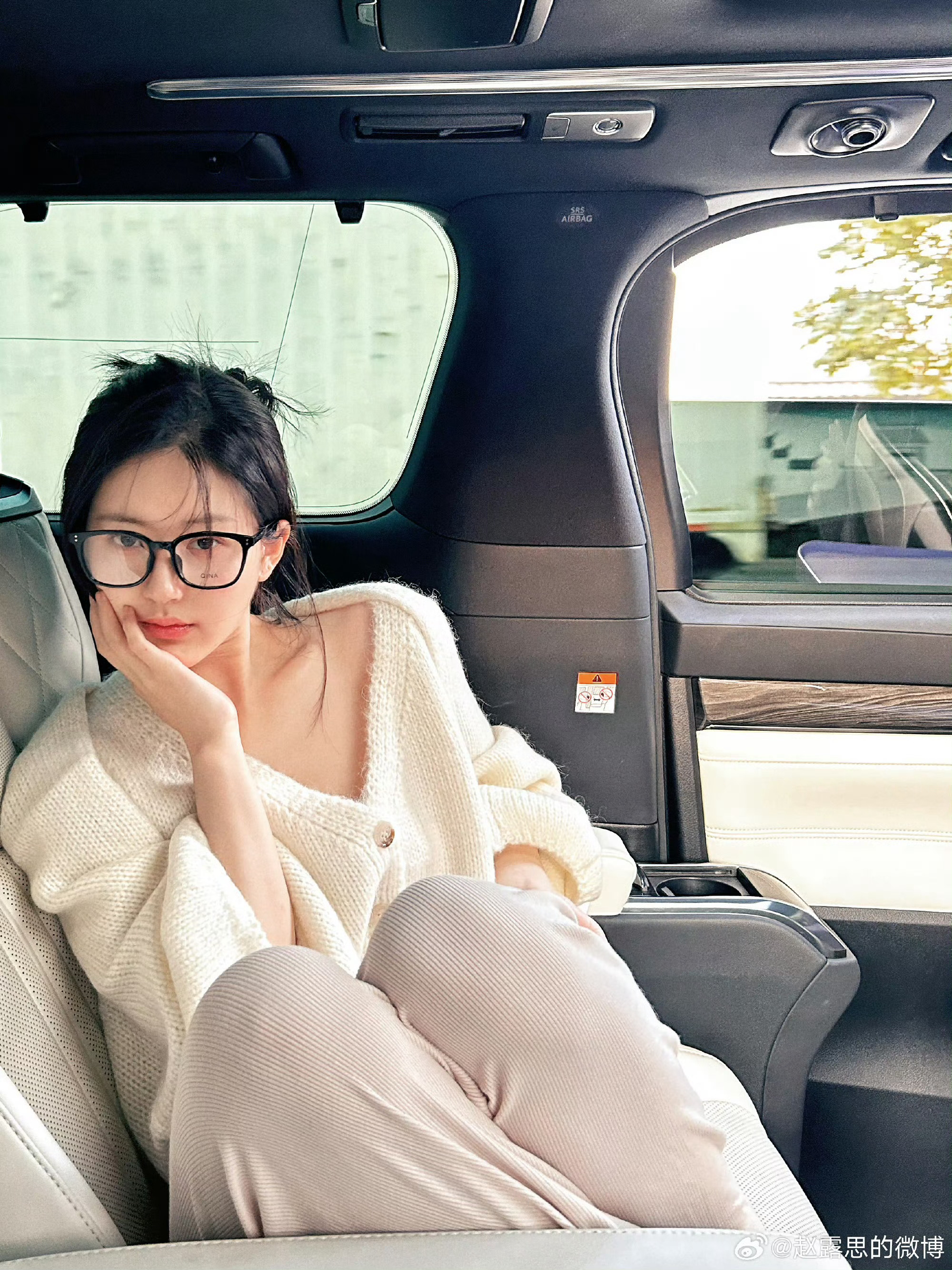 赵露思氧气感女头分享 