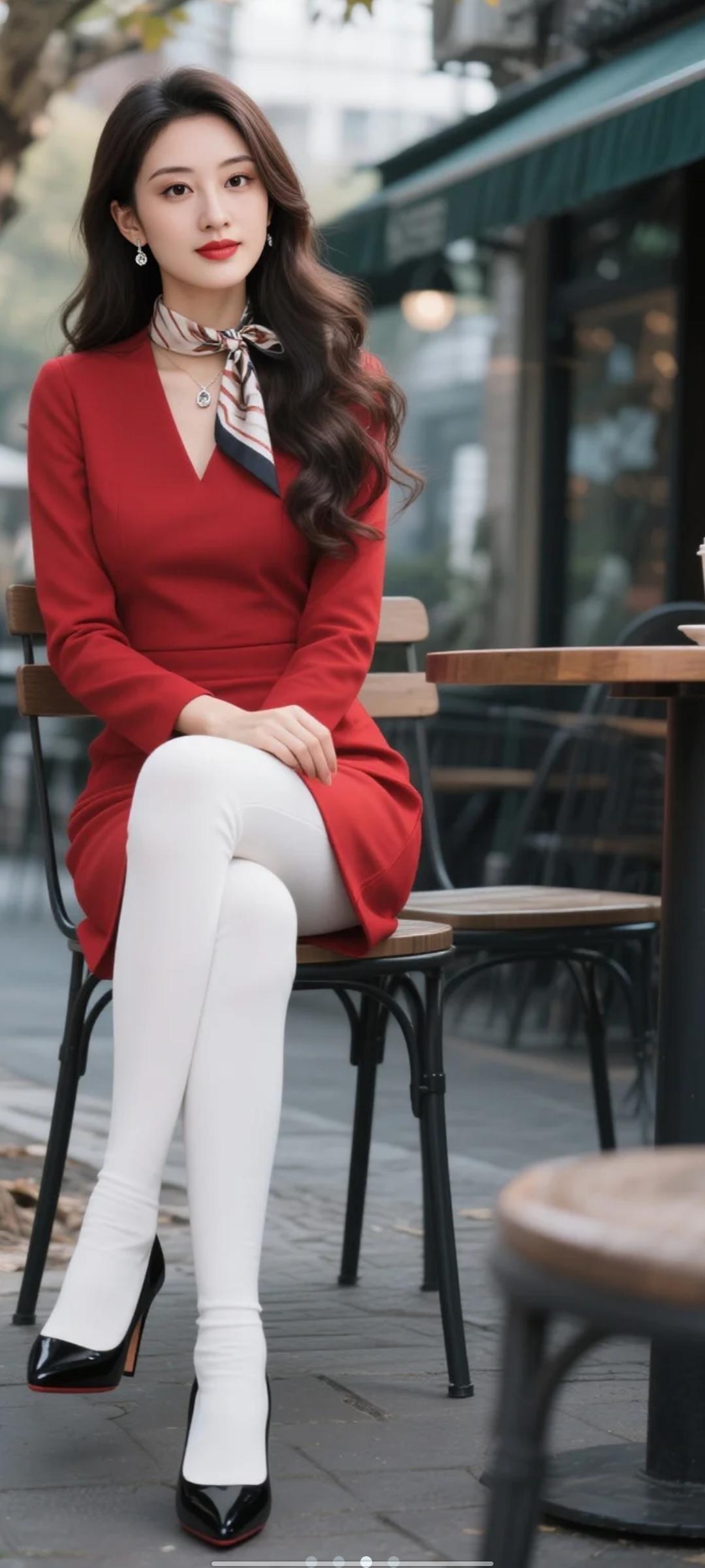 街边喝点茶水，真惬意的生活啊。