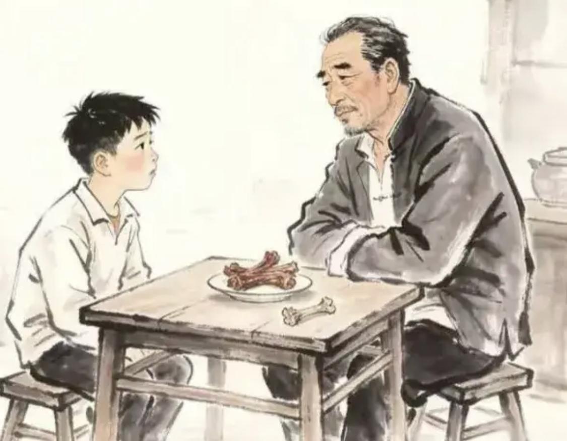 儿子问爸爸:
“都是花父母的钱,
为什么富人叫传承,
中产叫托举,
我们穷人就叫