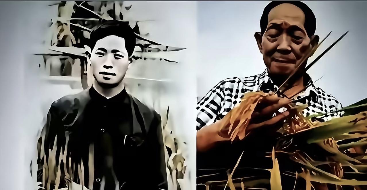 一家子都是来报国的吧！父亲袁兴列变卖家产铸大刀送到台儿庄前线！而此时他的儿子袁隆