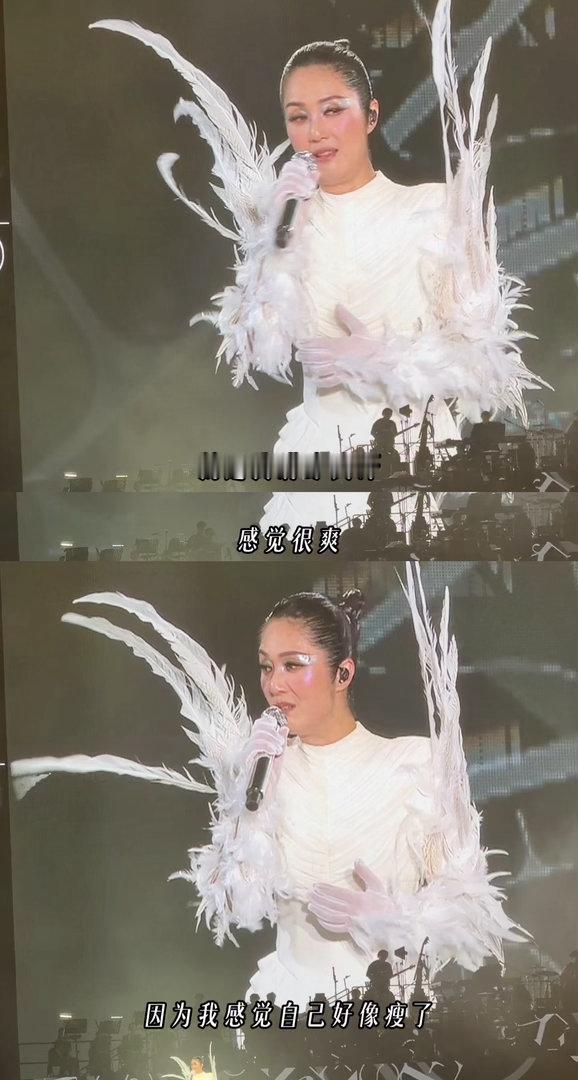 杨千嬅在上海唱瘦了杨千嬅上海演唱会唱瘦了有人可能不知道，丁子高本身是这次巡演的出