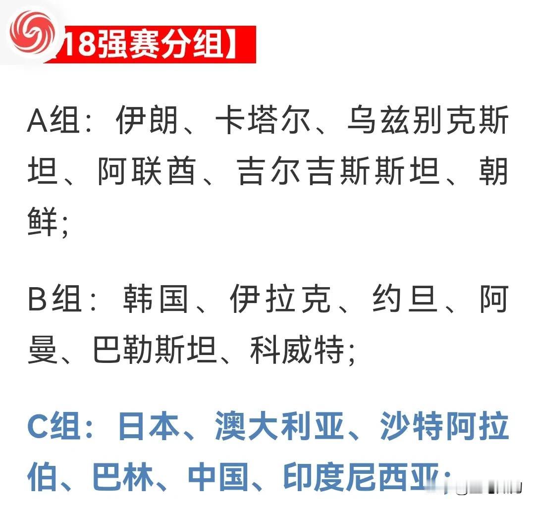 国足这么受欢迎，抽签让人有4个没想到：

新闻报道，在2026年世界杯亚洲区预选