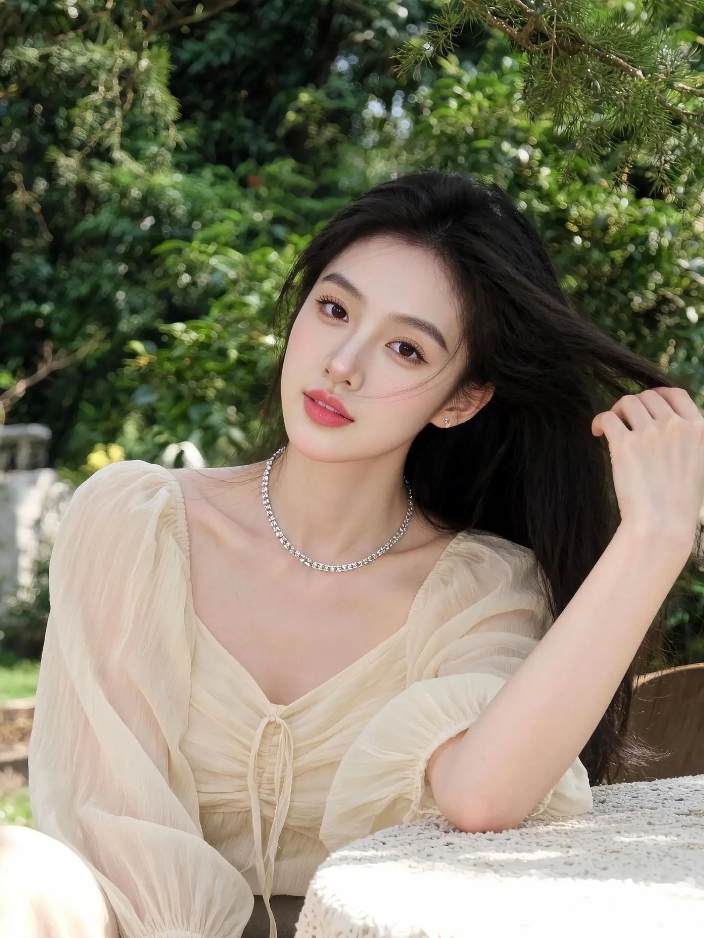 AI森系清透照 ai创作 玩法合伙人计划 了不起的对口型玩法 ai写真