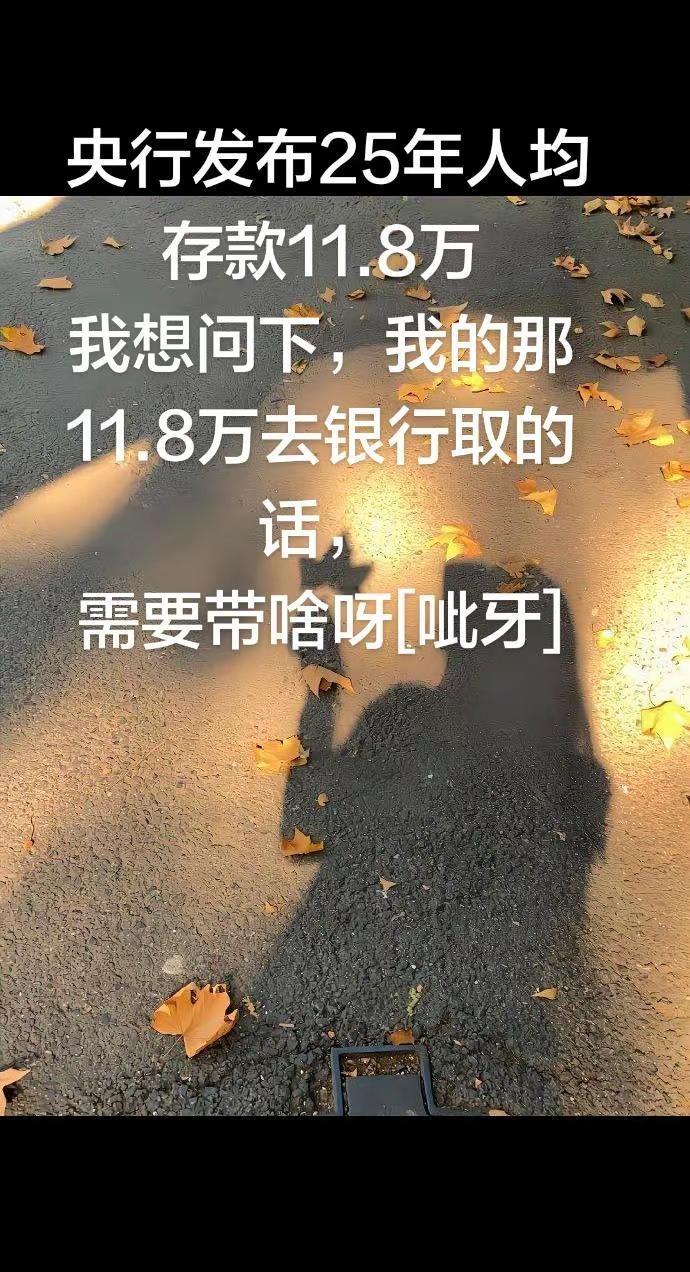 我想问下，我的那11.8万去银行取的话，需要带啥呀😂😂😂