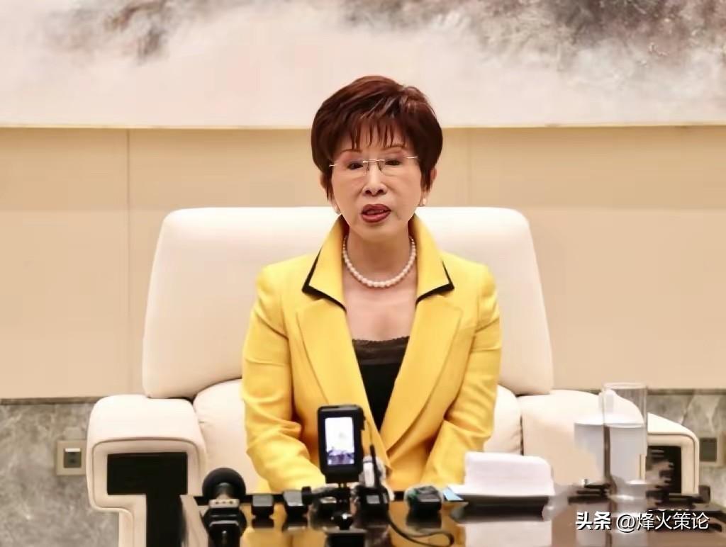 7月17日杭州两岸青年论坛上，洪秀柱一句“我快80岁了，我等不及了”，听完瞬间让