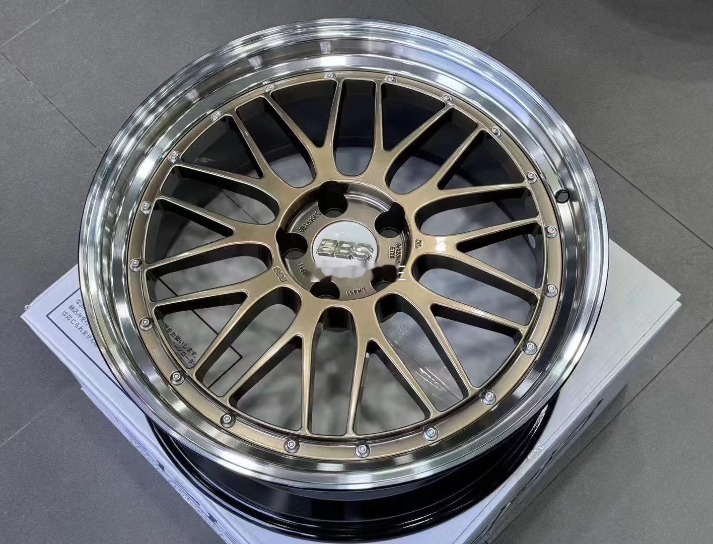日本BBS LM 锻造轮毂🈴宝马M5 M8 数据：20寸 10J /11J 5