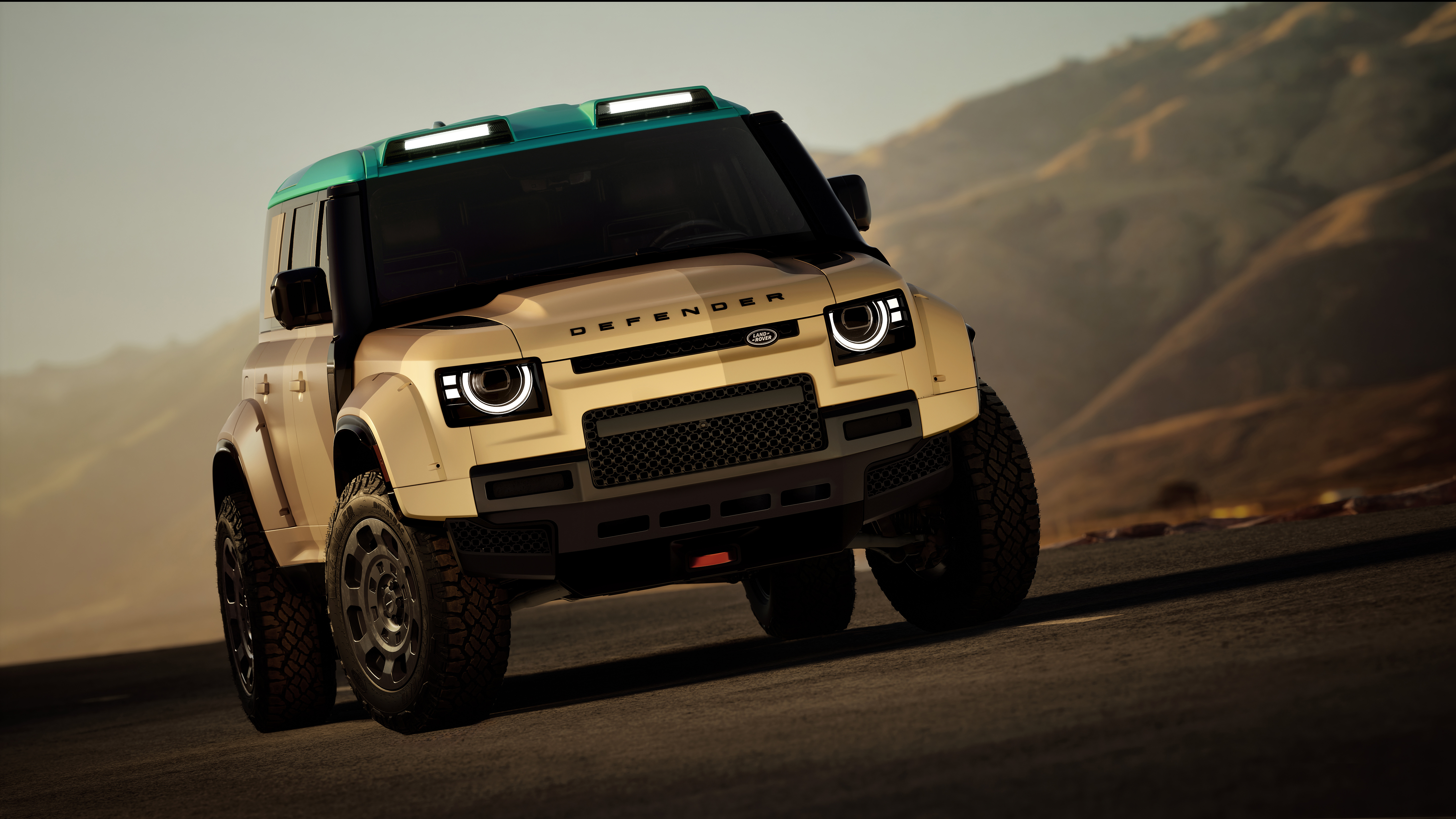 Defender Dakar Prototype 路虎卫士路虎 以Defende