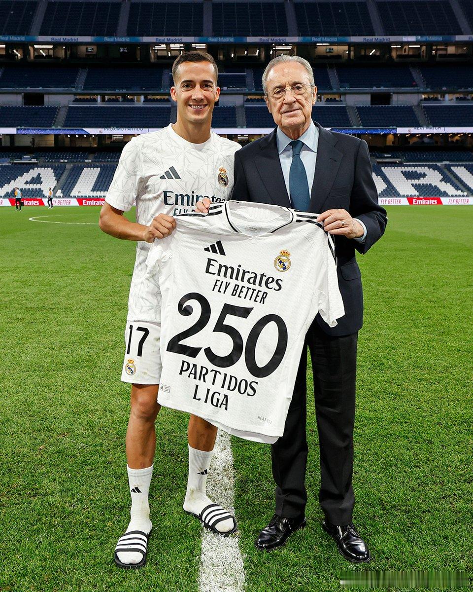 👉 2️⃣5️⃣0️⃣ 👈💫 卢卡斯·巴斯克斯📌 #HalaMadrid
