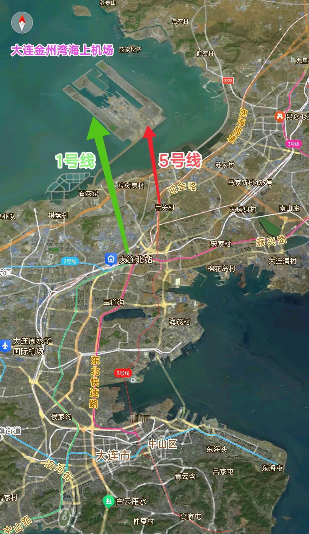 还是要恭喜大连。表面上看大连在建的地铁线路只有4号线，在建地铁线路没有沈阳、长春
