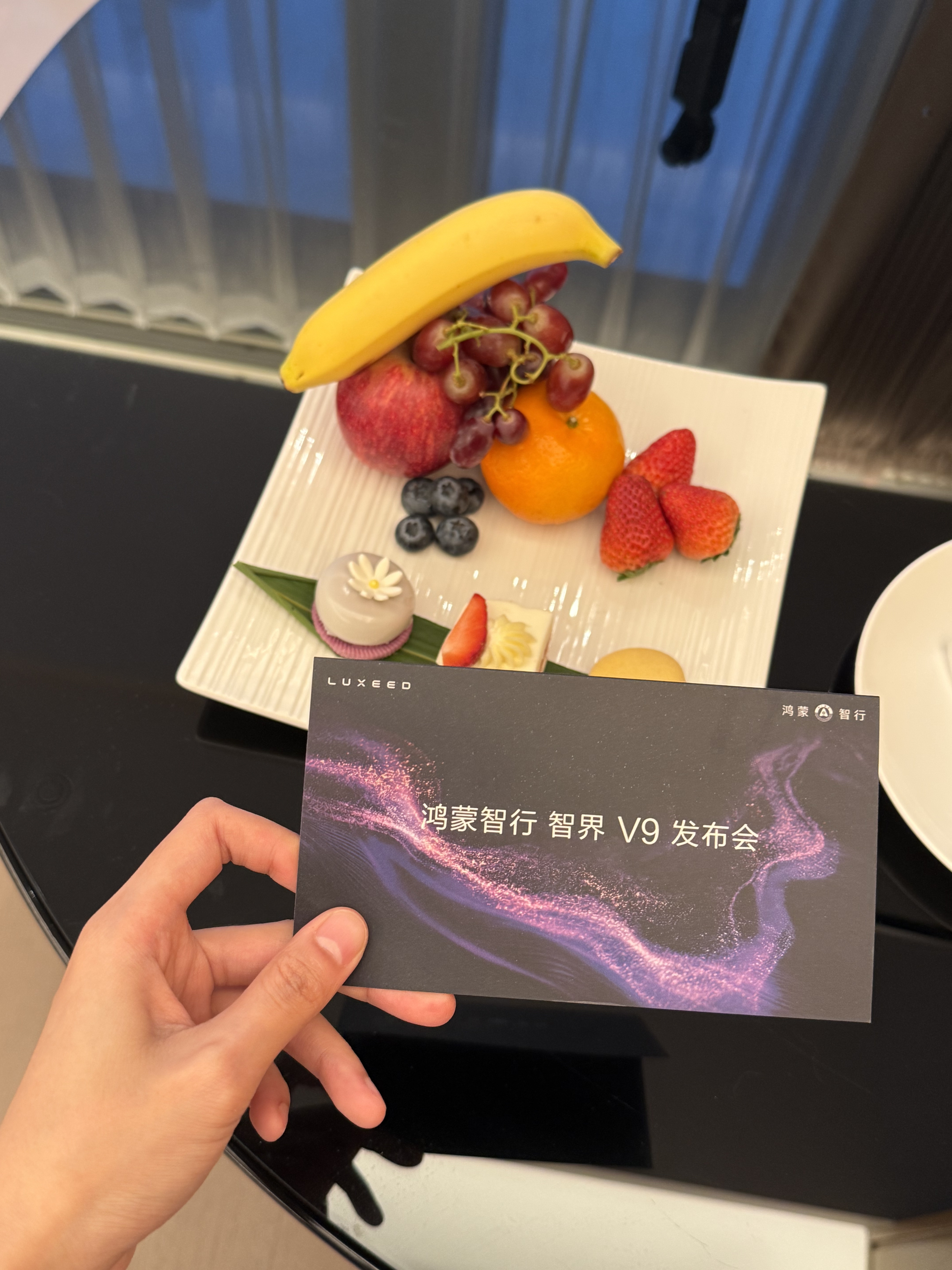 智界V9发布会已就位