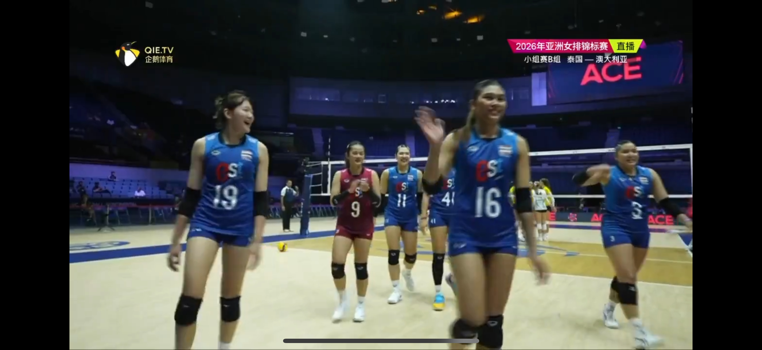 第一局泰国🇹🇭女排一波8-0，最终25-15拿下第一局整体上看，泰国没有打得