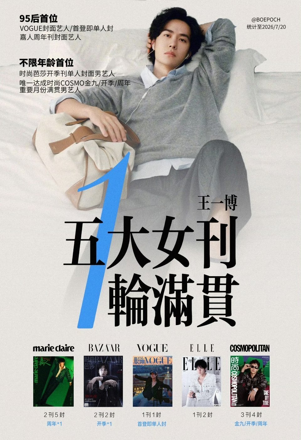 王一博嘉人十月刊封面宣发节奏 倒计时开启，跟着宣发节奏，一起等候王一博嘉人封面登