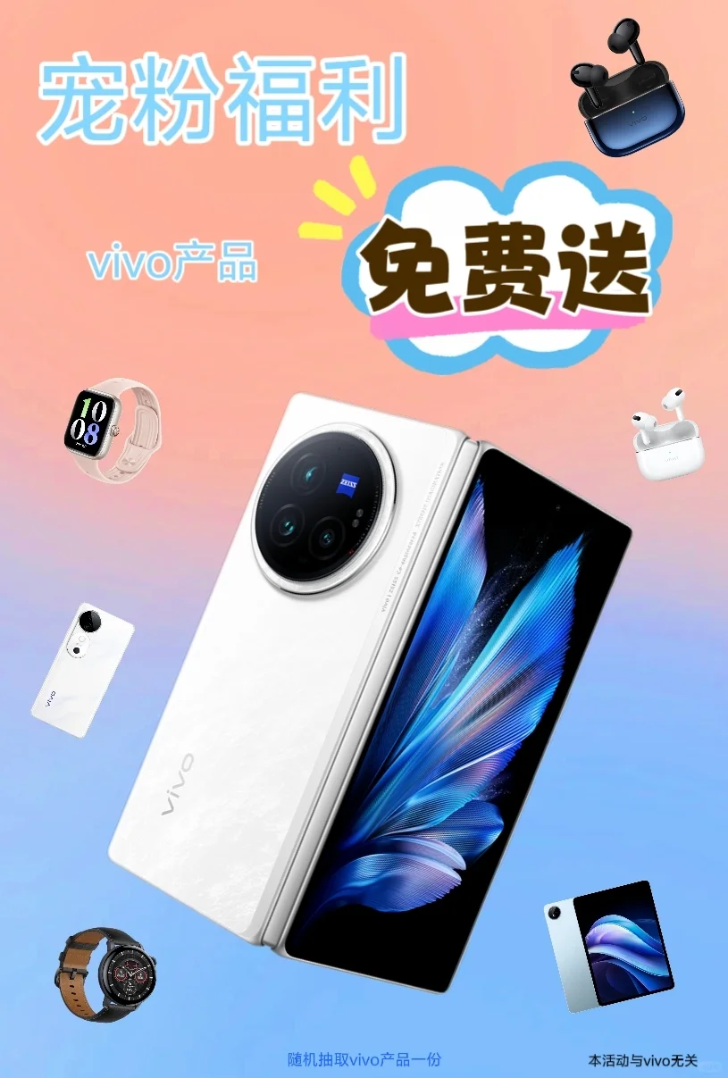 恭喜你中奖🎁vivo产品，请填写你的地址