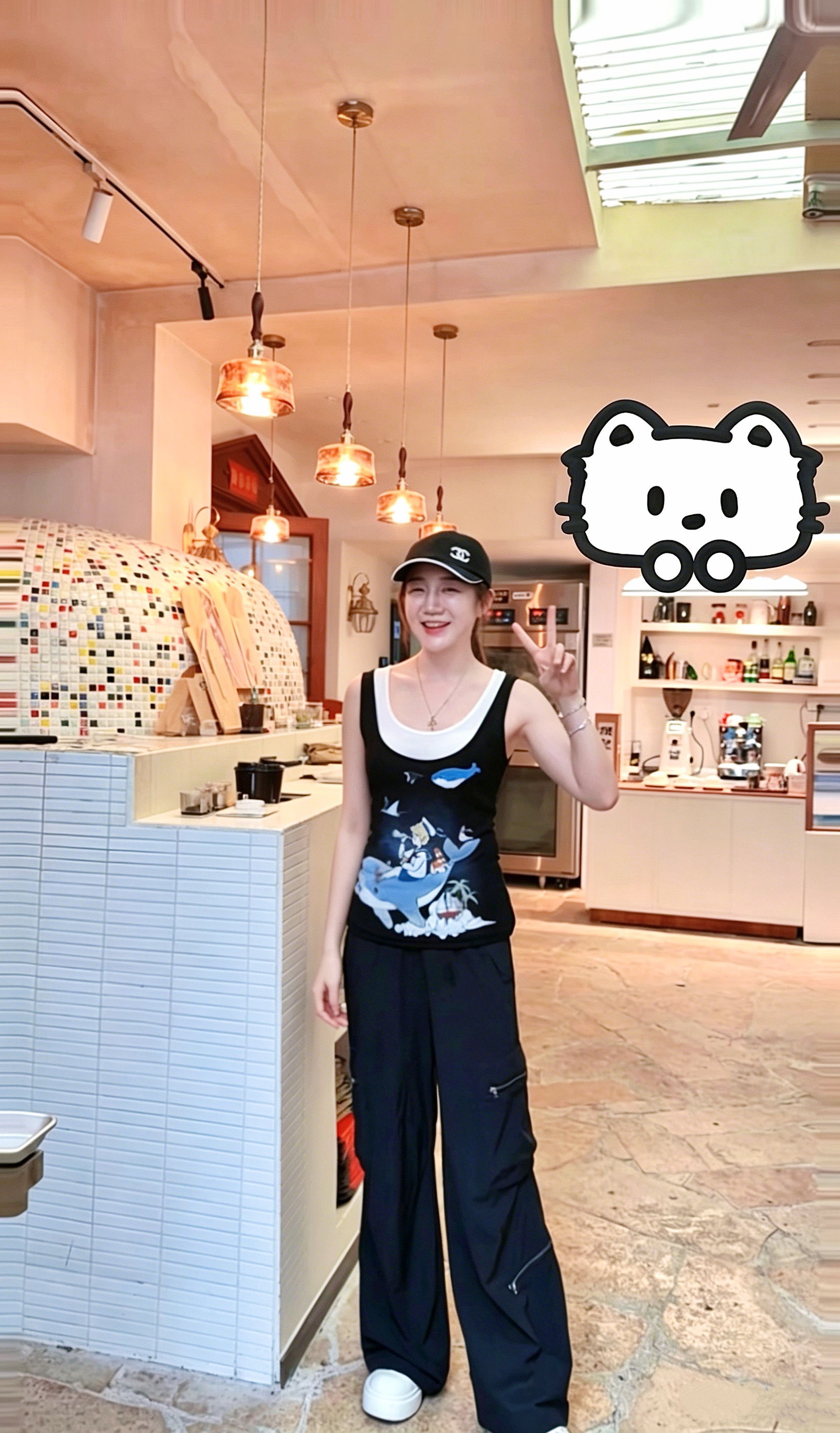 高挑舒展 比例满分 笑容自带治愈buff陈梦