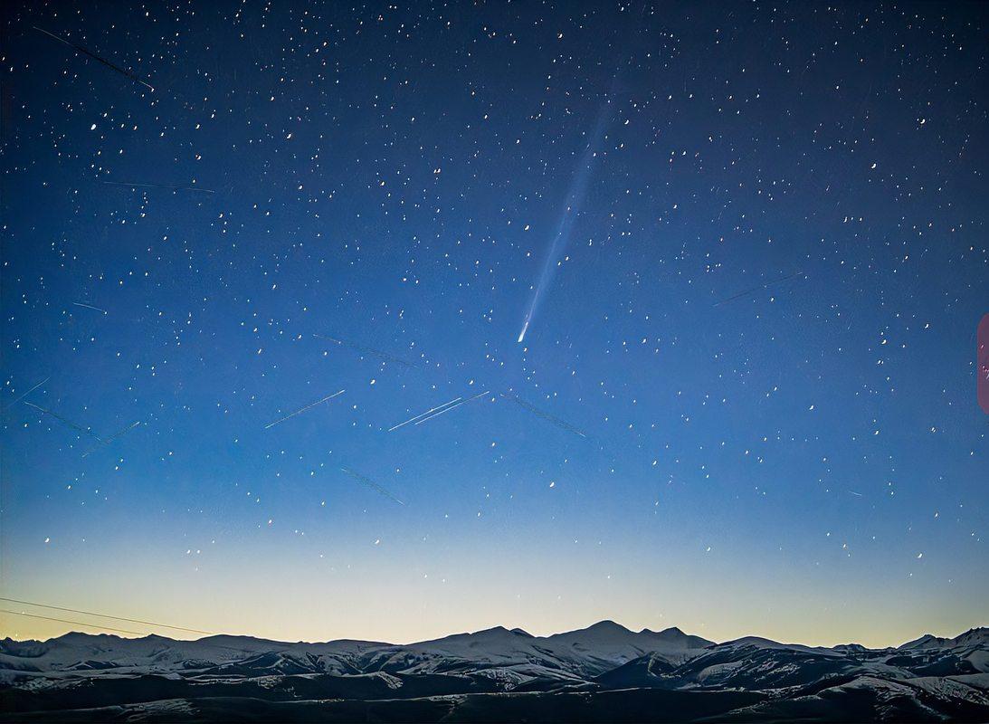 就在刚刚！山西上空惊现“天外来客”，16万年才见一次，肉眼可见！

如果你错过了