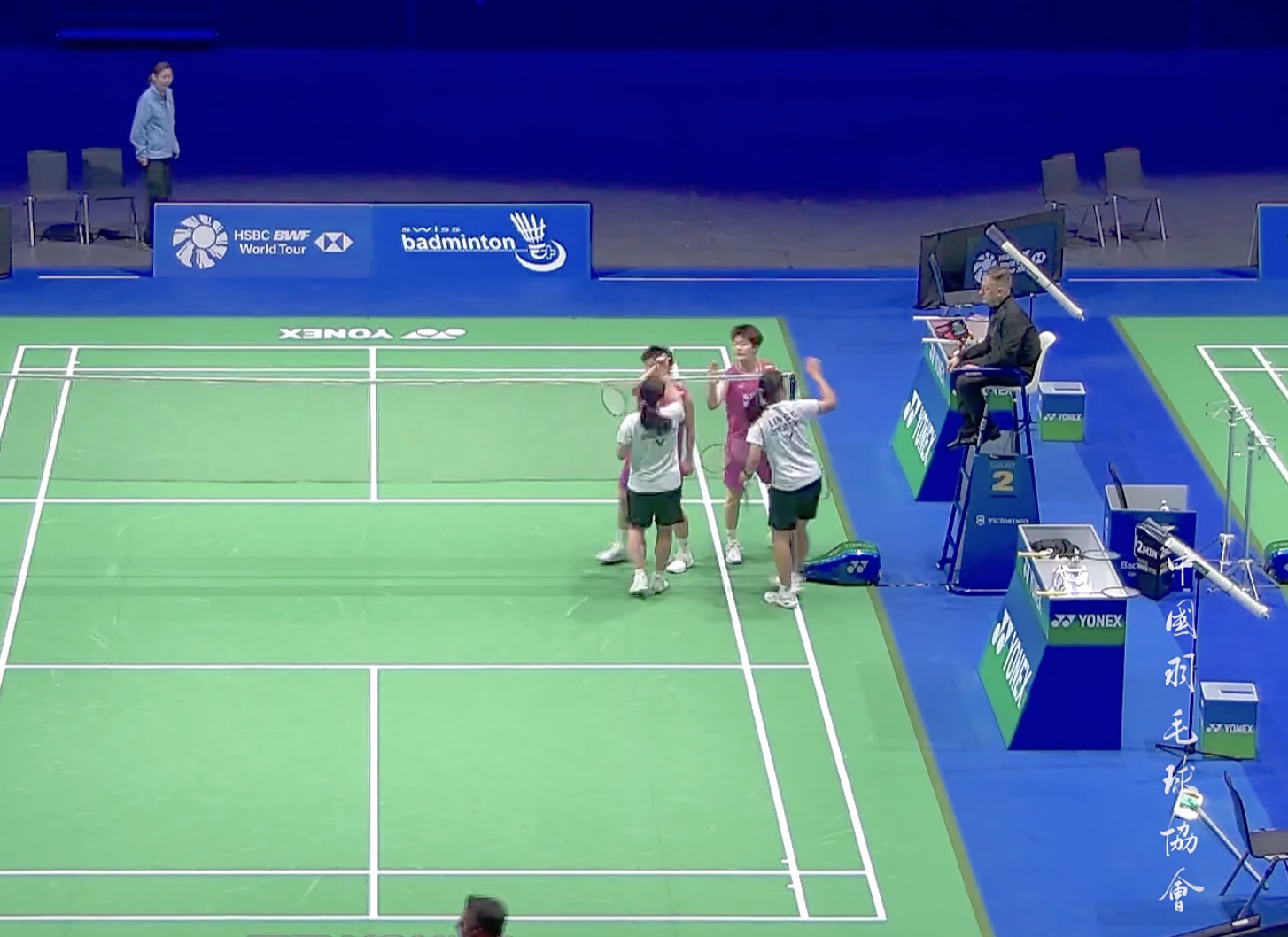 刘圣书/谭宁🇨🇳（退赛） 14-18 林芷均/杨筑云2026年瑞士羽毛球公开