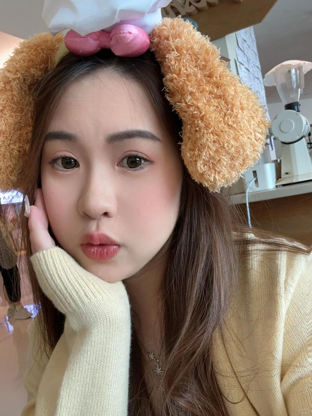 很满意今天这个妆容