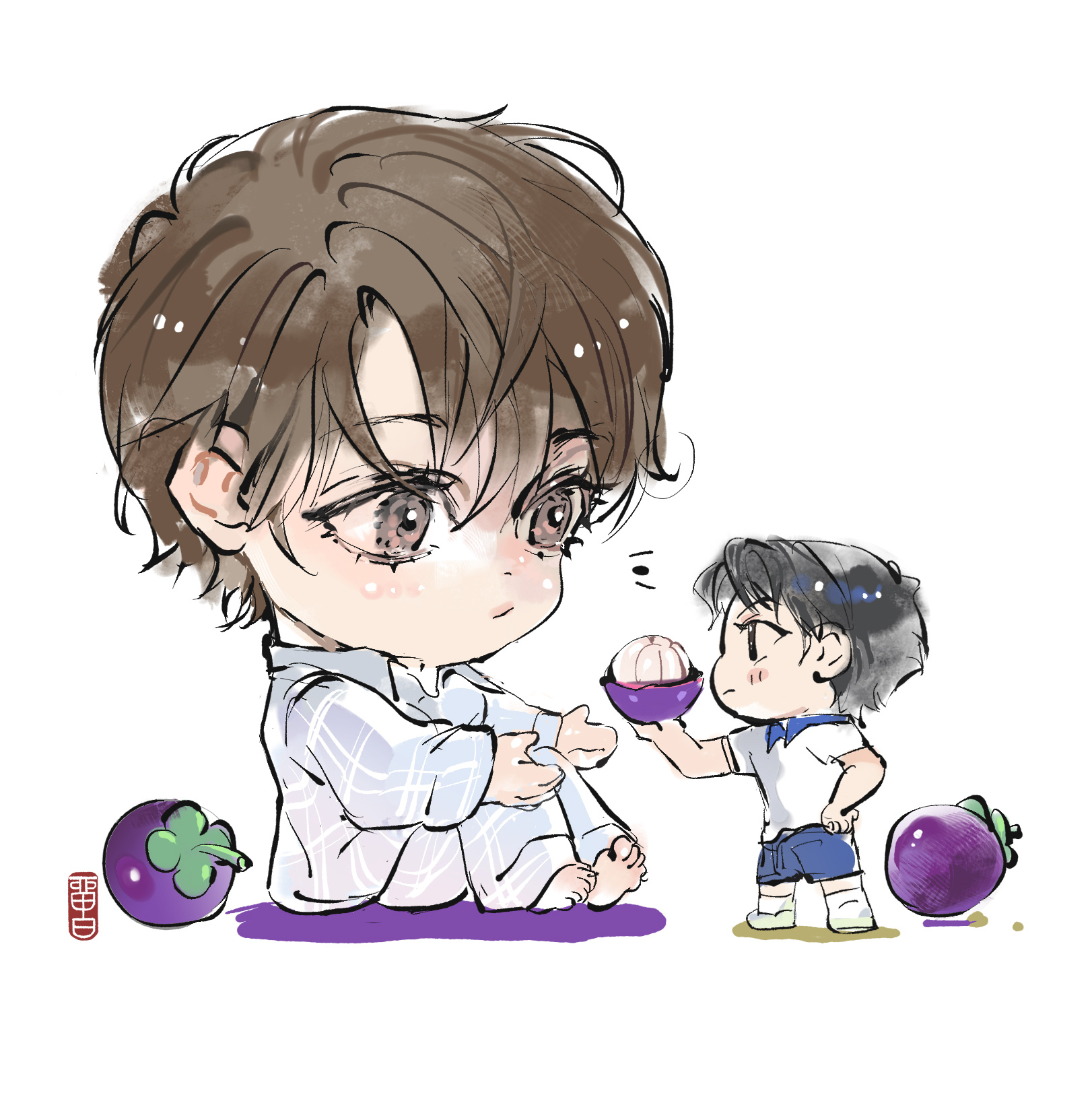 想给童年时期的挽补一句节日快乐，陈挽BB儿童节快乐❤️奇洛李维斯回信